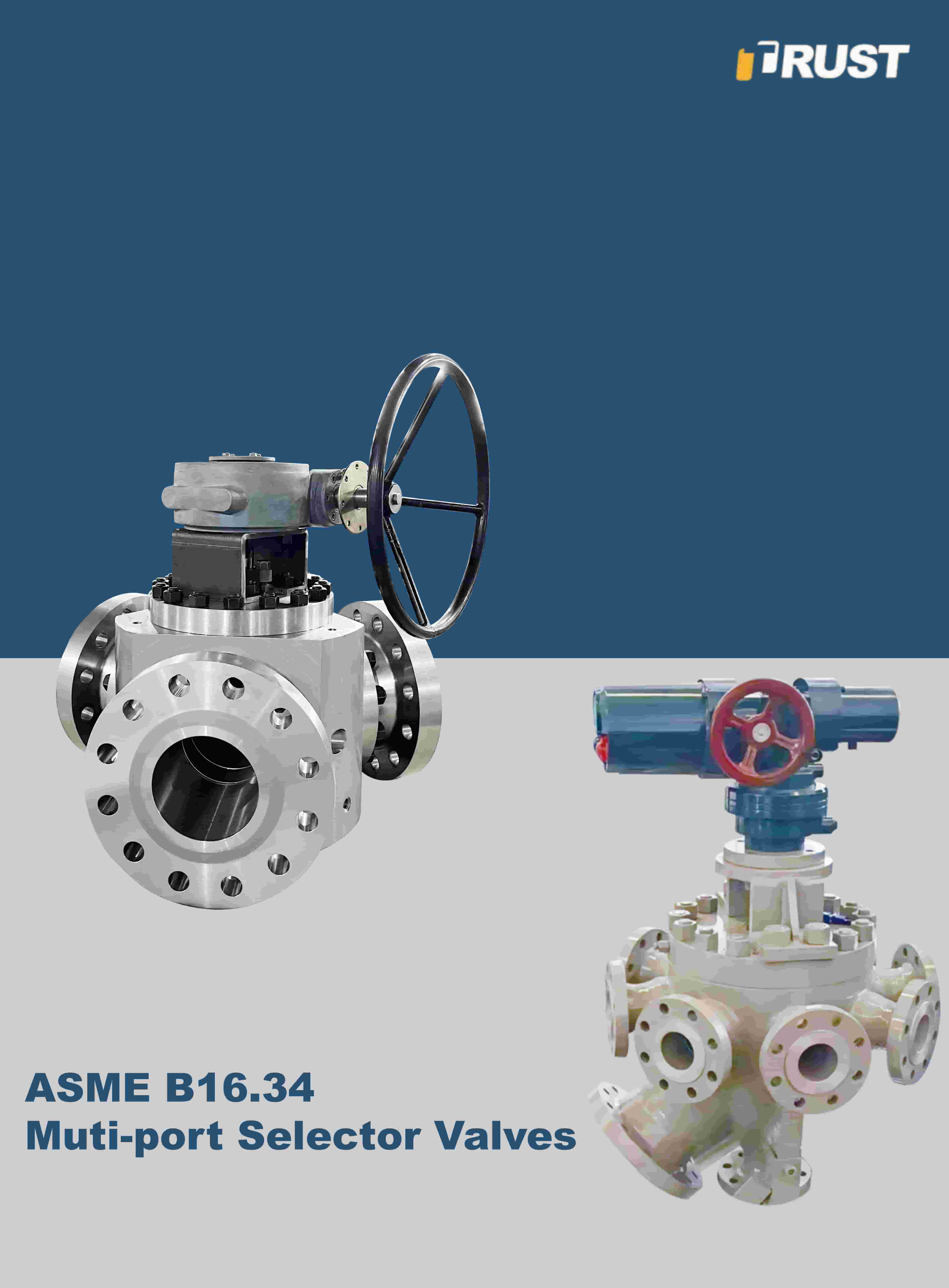 Válvulas seletoras multiportas