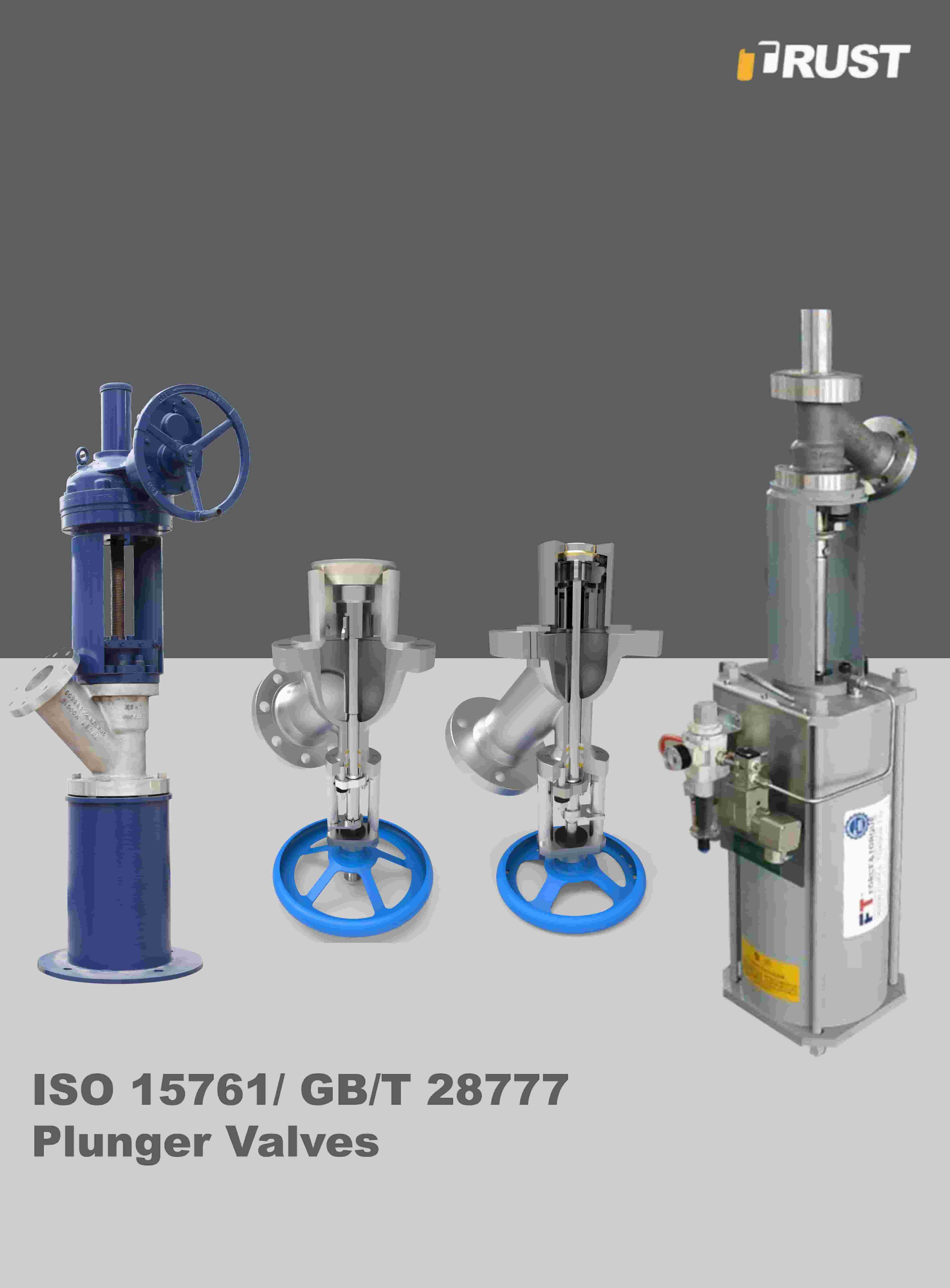 Válvulas de êmbolo com elevação do disco para descarga inferior