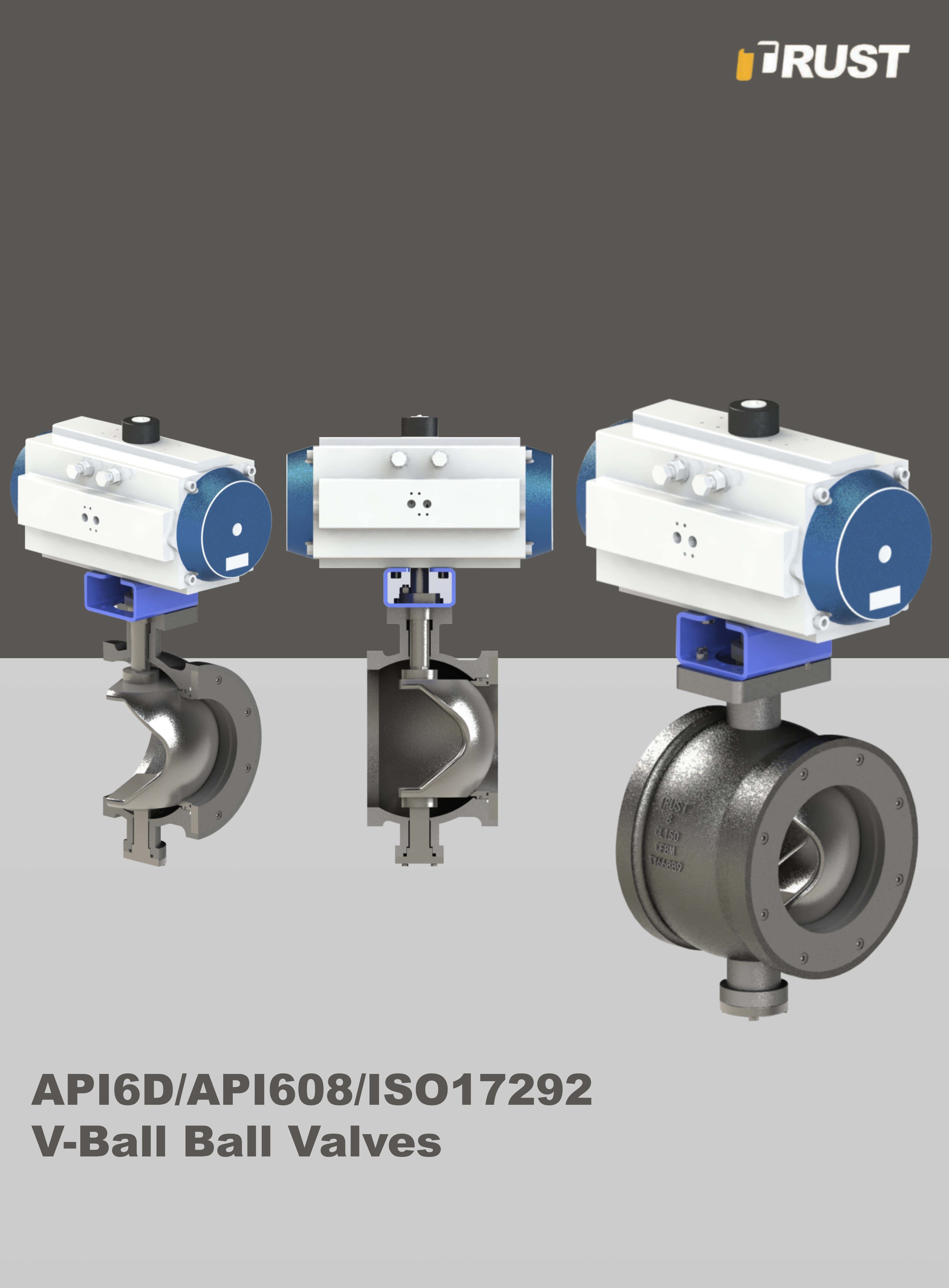 Válvulas de esfera V-Ball