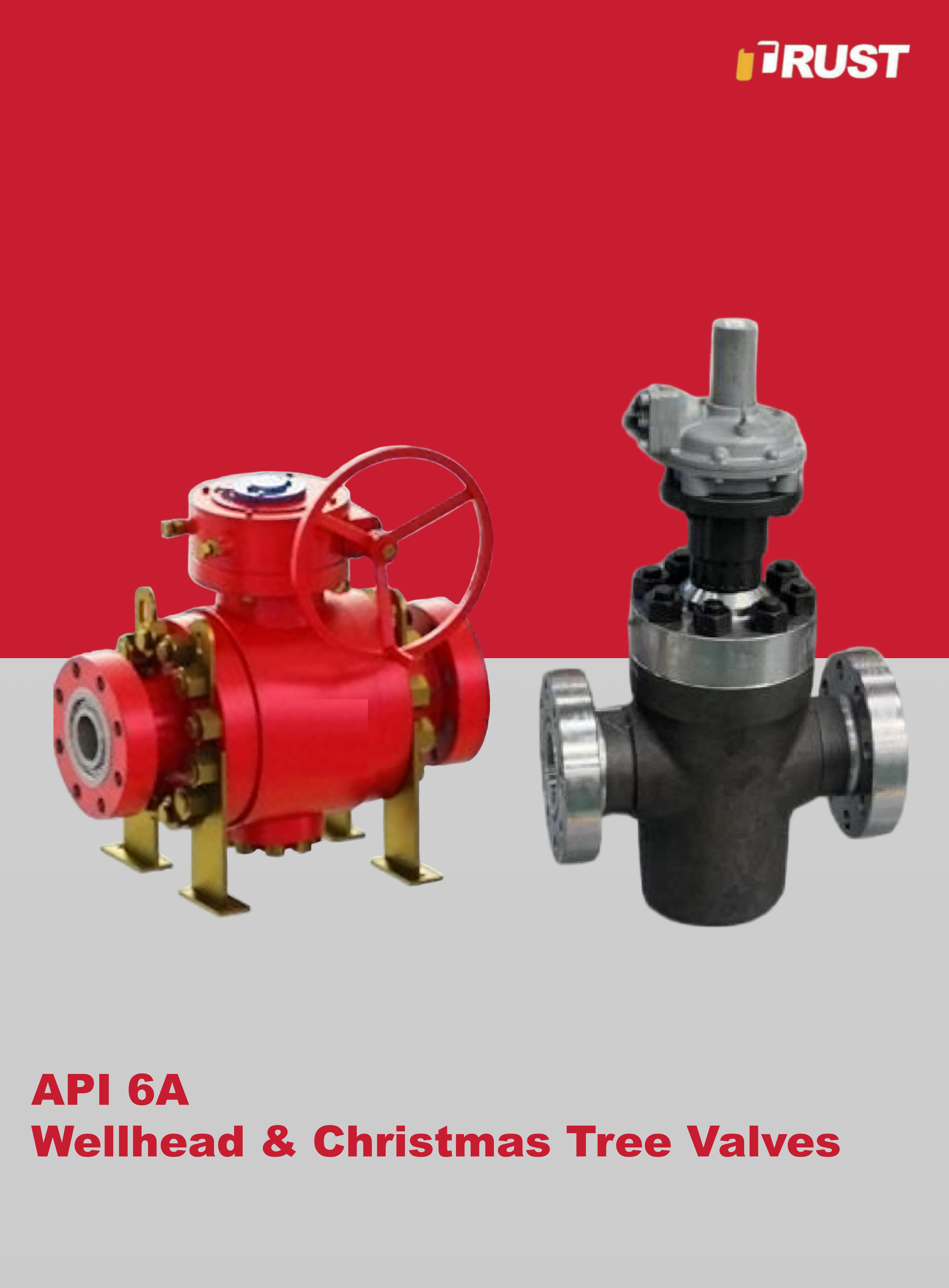 Válvulas de cabeça de poço e árvore de Natal