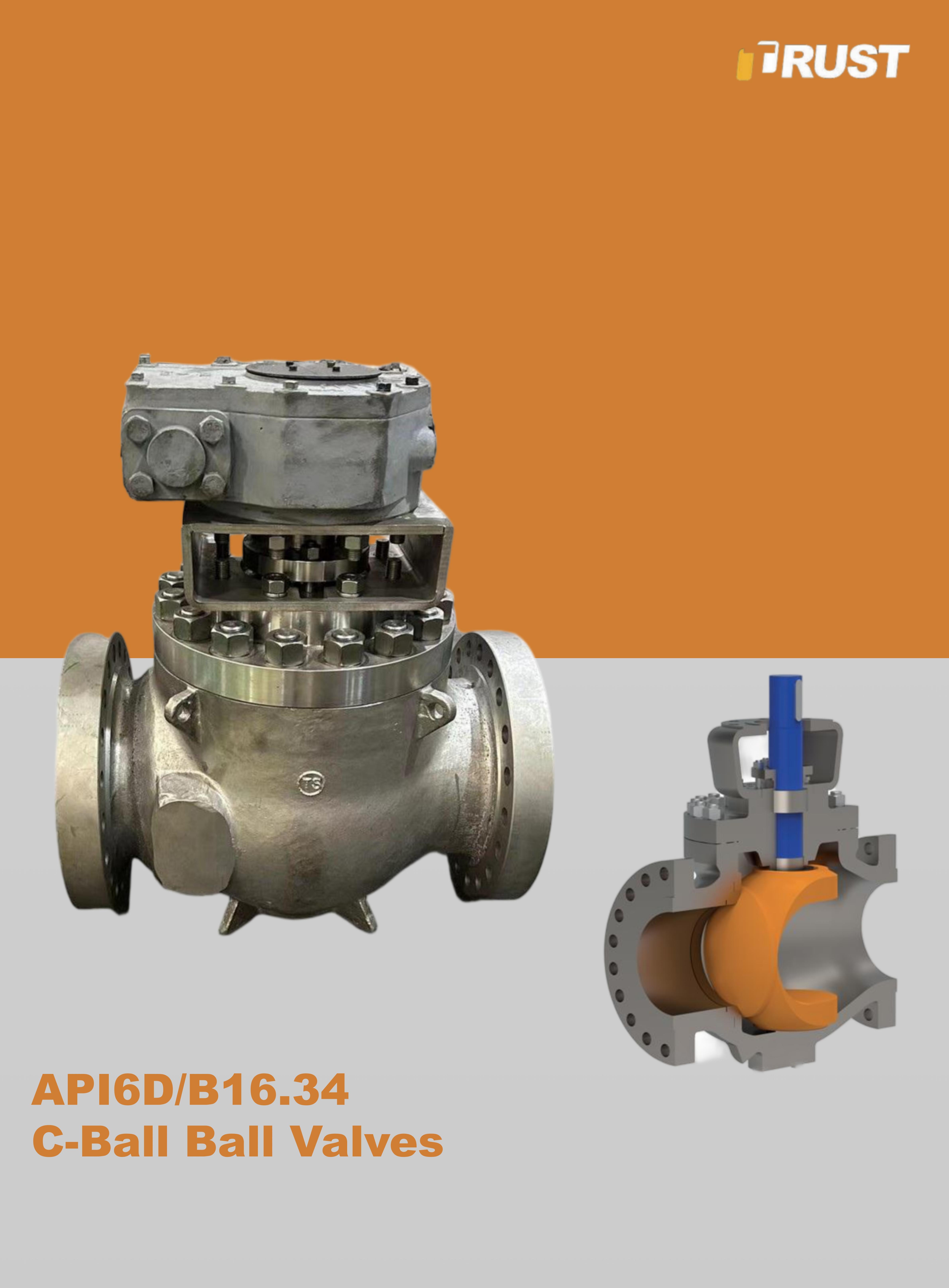 Válvulas de esfera C-Ball