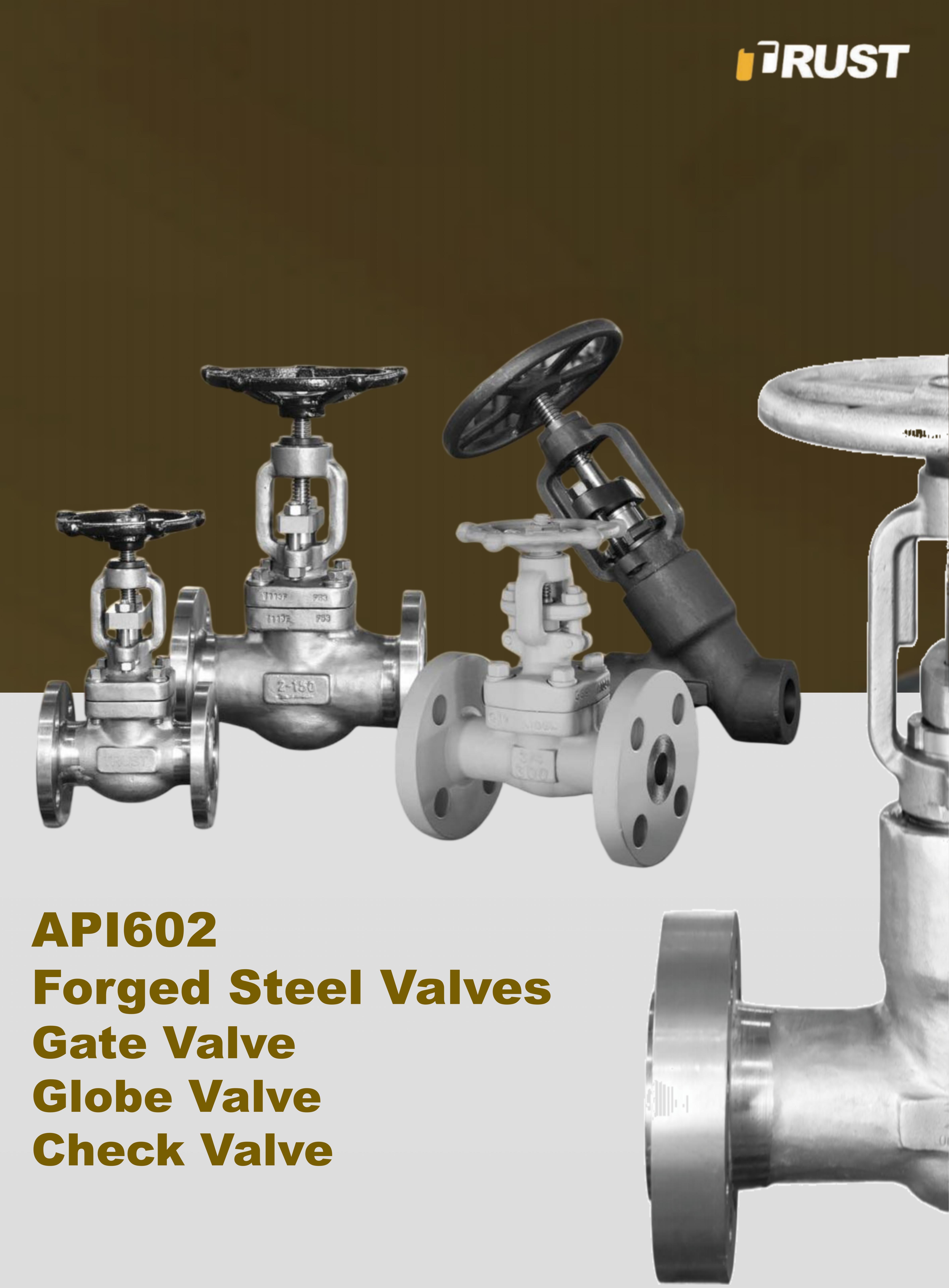 Válvulas GGC de aço forjado